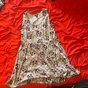 Skull spring dress 3X torrid